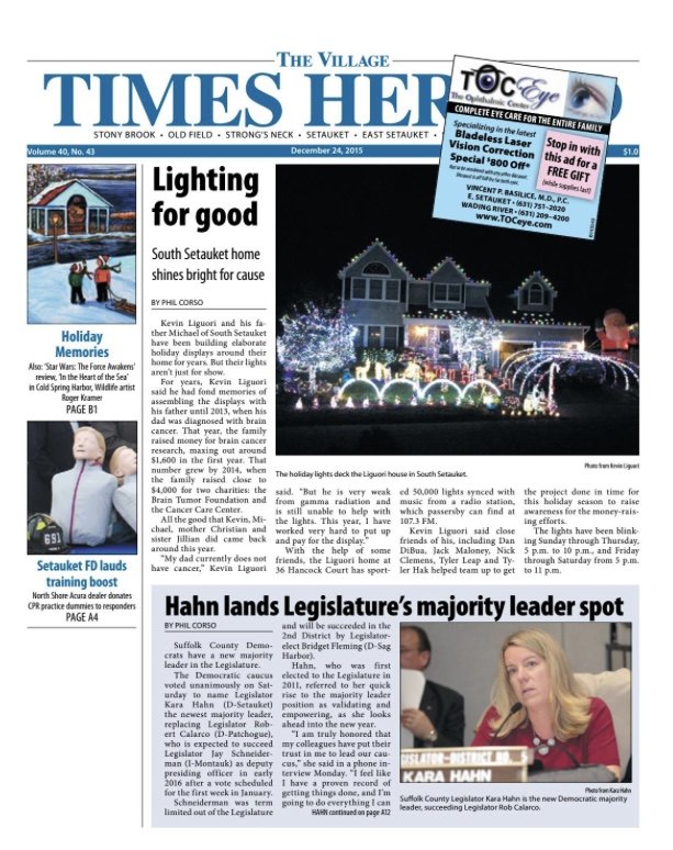 2015 newspaper feature