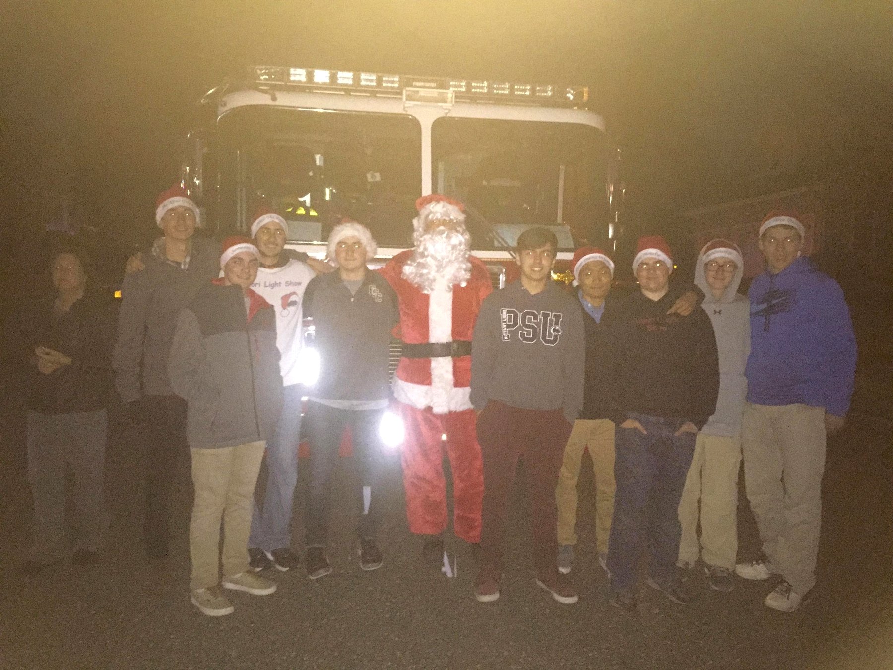 Santa and the community